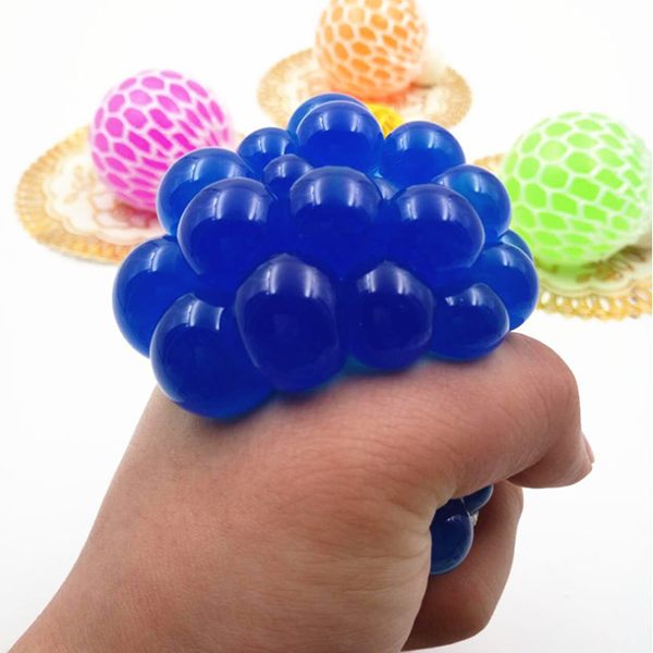 Stress Reliever Grape Balls Mesh Toys 2