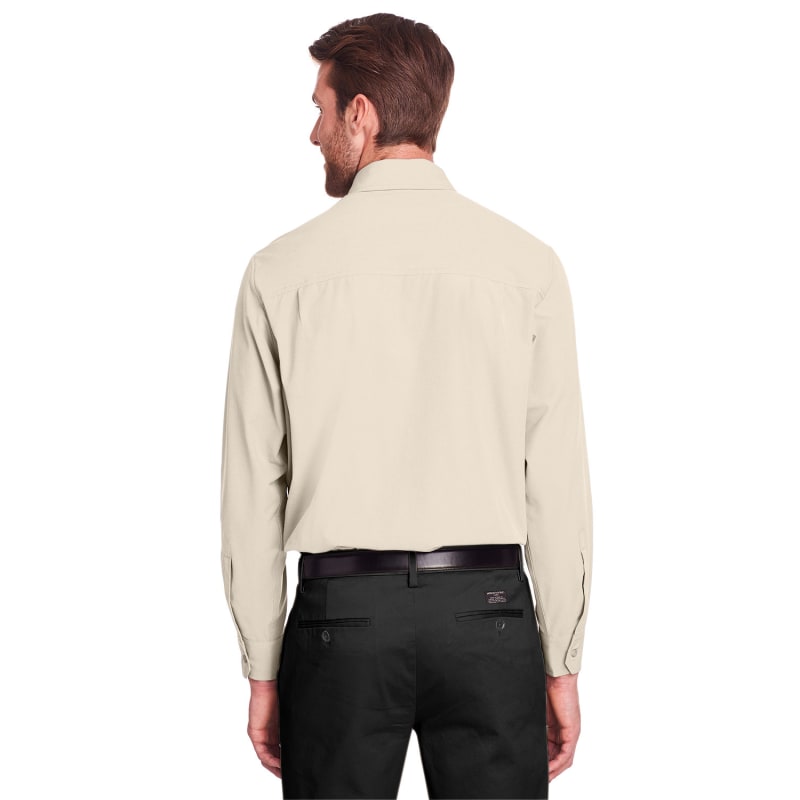 UltraClub Men's Bradley Performance Woven Shirt 10