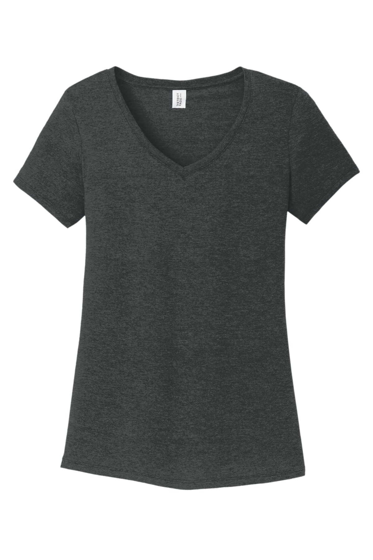 District Women's Perfect Tri V-Neck Tee. DM1350L 15