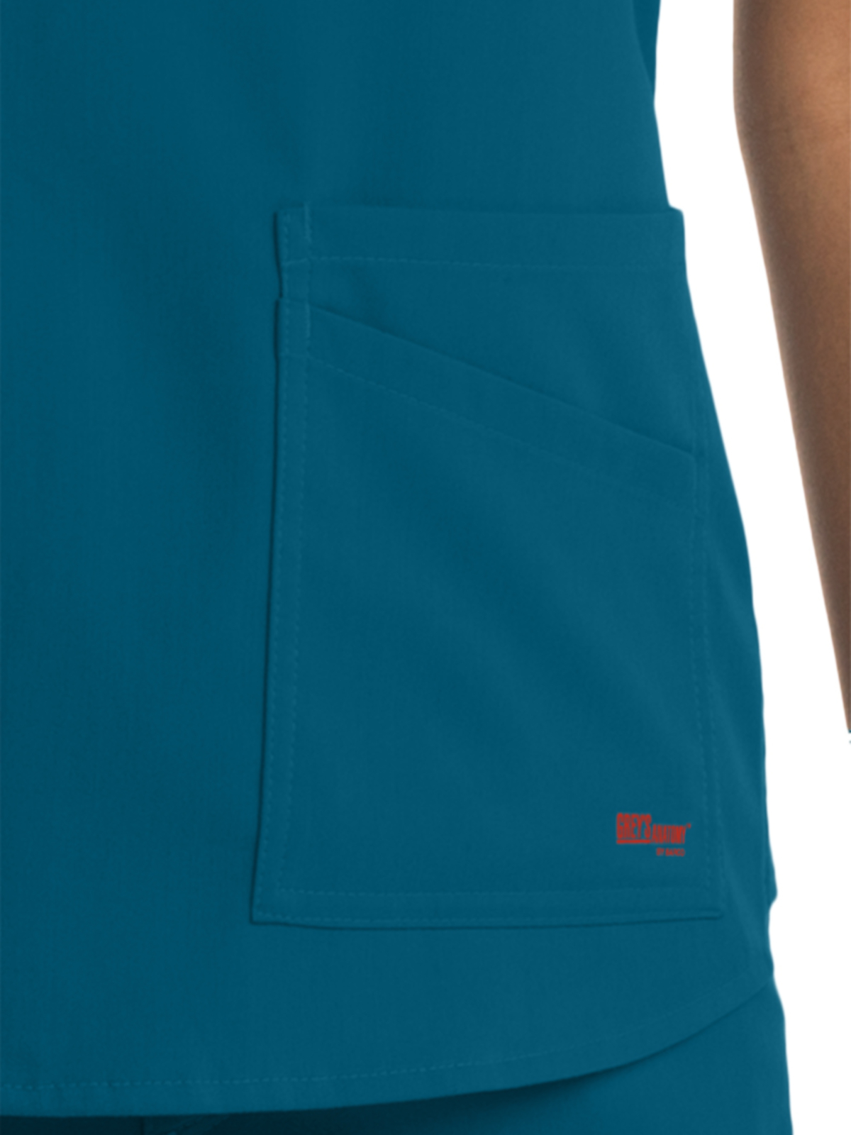 Grey's Anatomy Spandex Stretch - Women's Four-Pocket V-Neck Emma Scrub Top 24