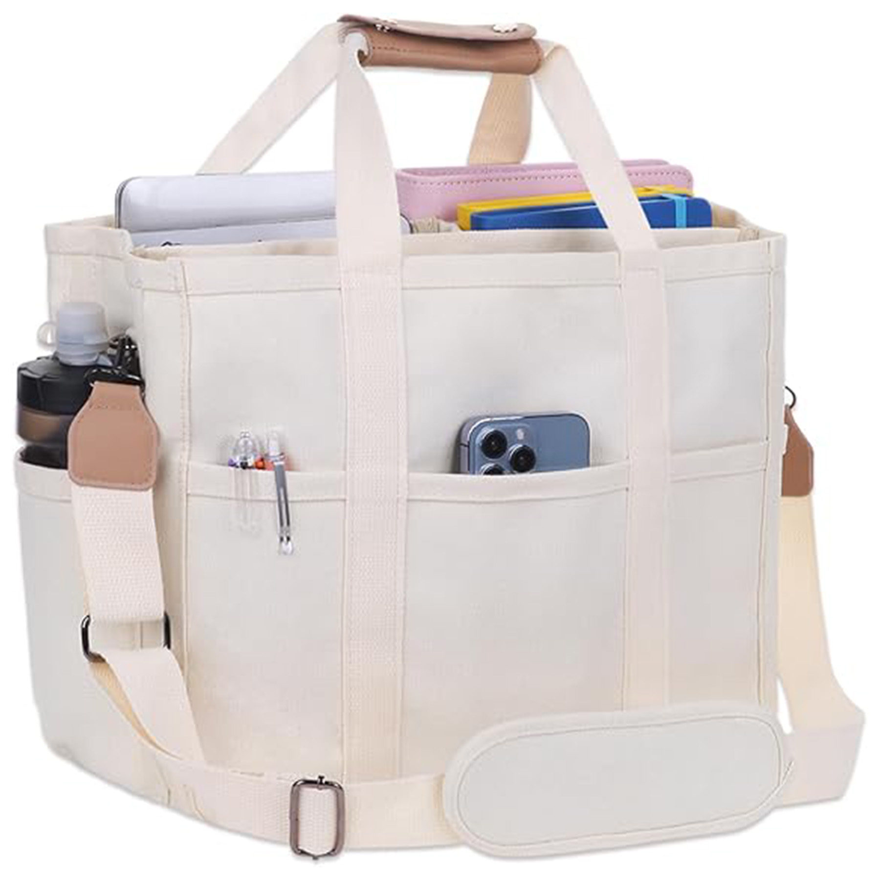 Multifunctional Canvas Tote Bag 4
