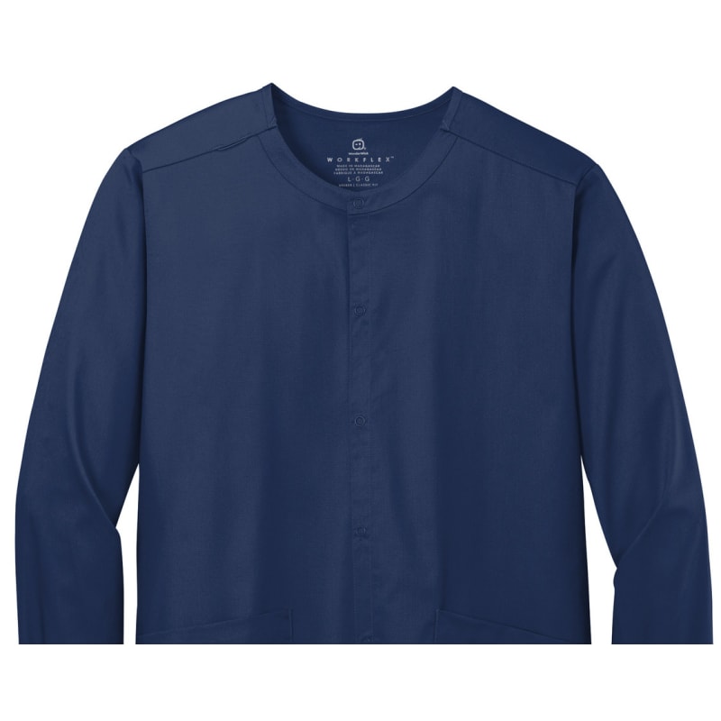 WonderWink Unisex WorkFlex Snap-Front Scrub Jacket 26