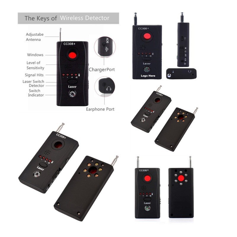 Anti-Spy Hidden Camera Lens Detector/GSM Device Finder