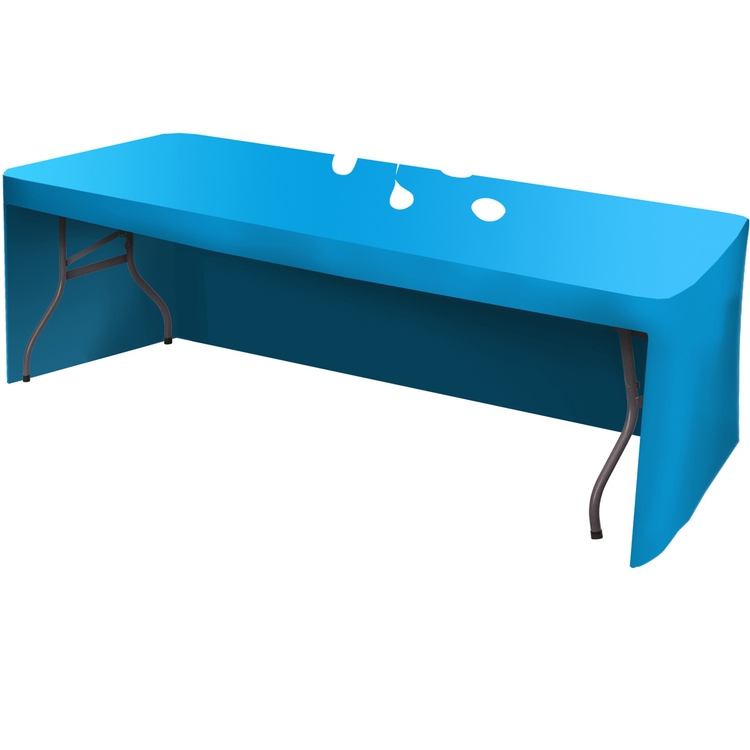 All Over Full Color Dye Sub Table Cover - fitted poly 3-sided, fits 8' table 3