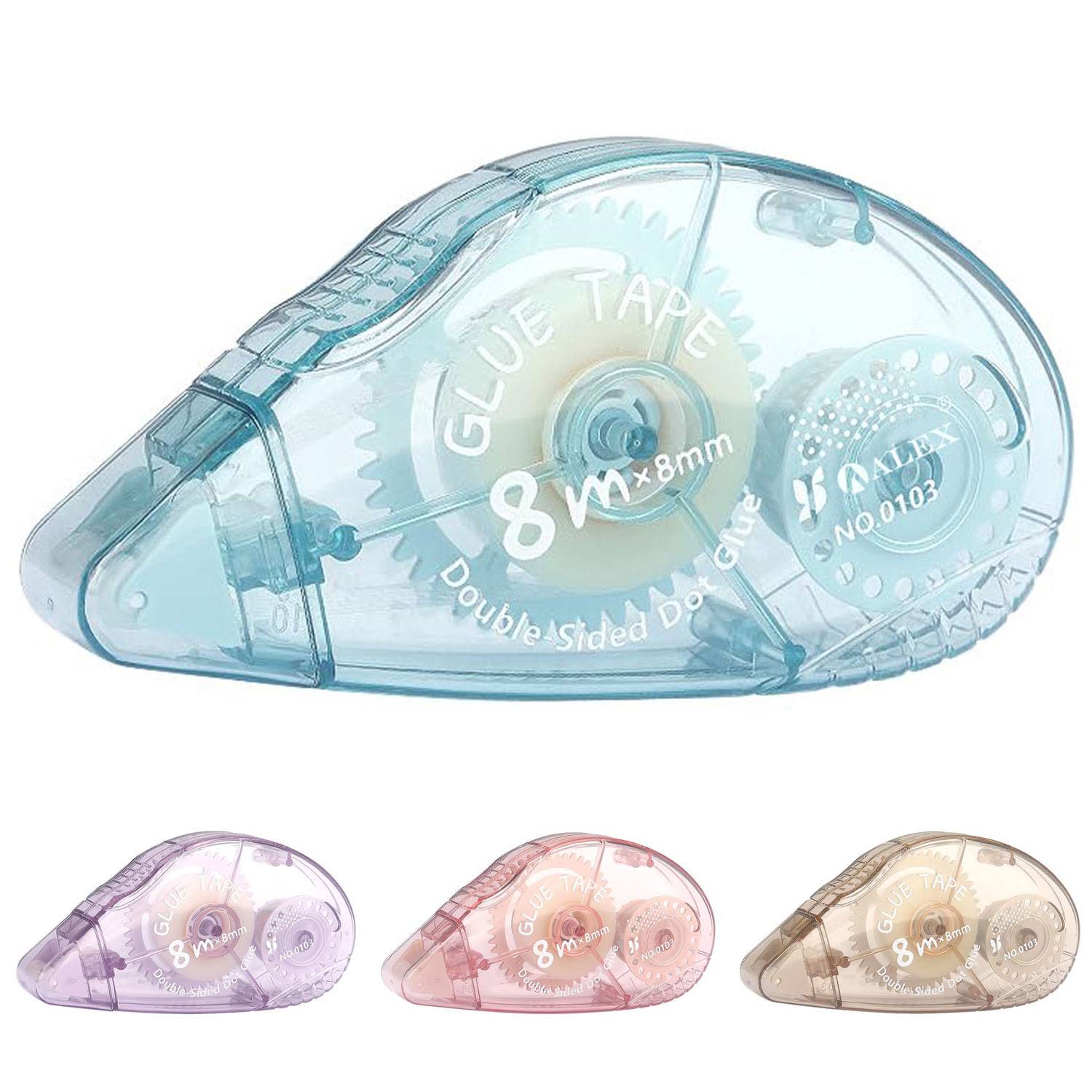 Portable Craft PET Double Sided Tape Roller 6