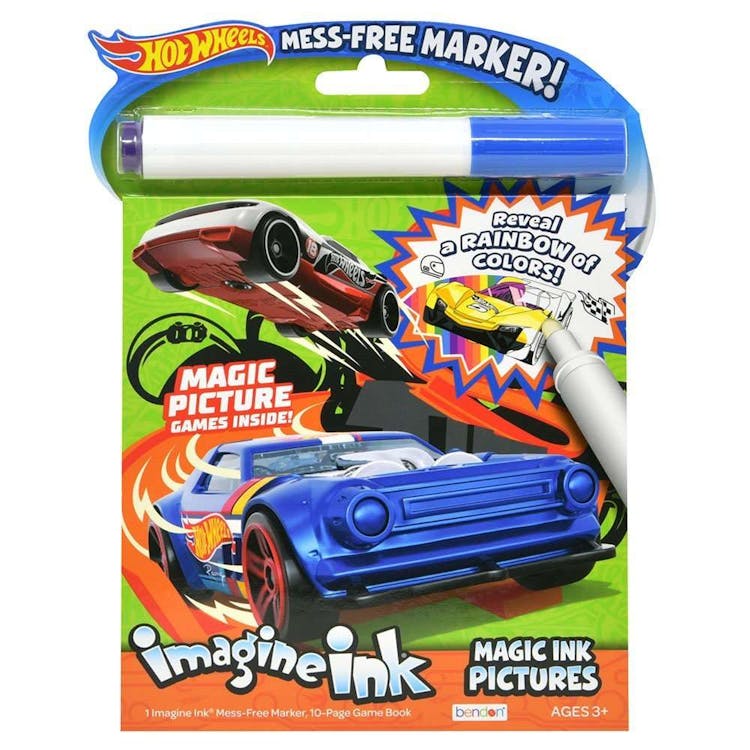 Hot Wheels Imagine Ink Game Books 2