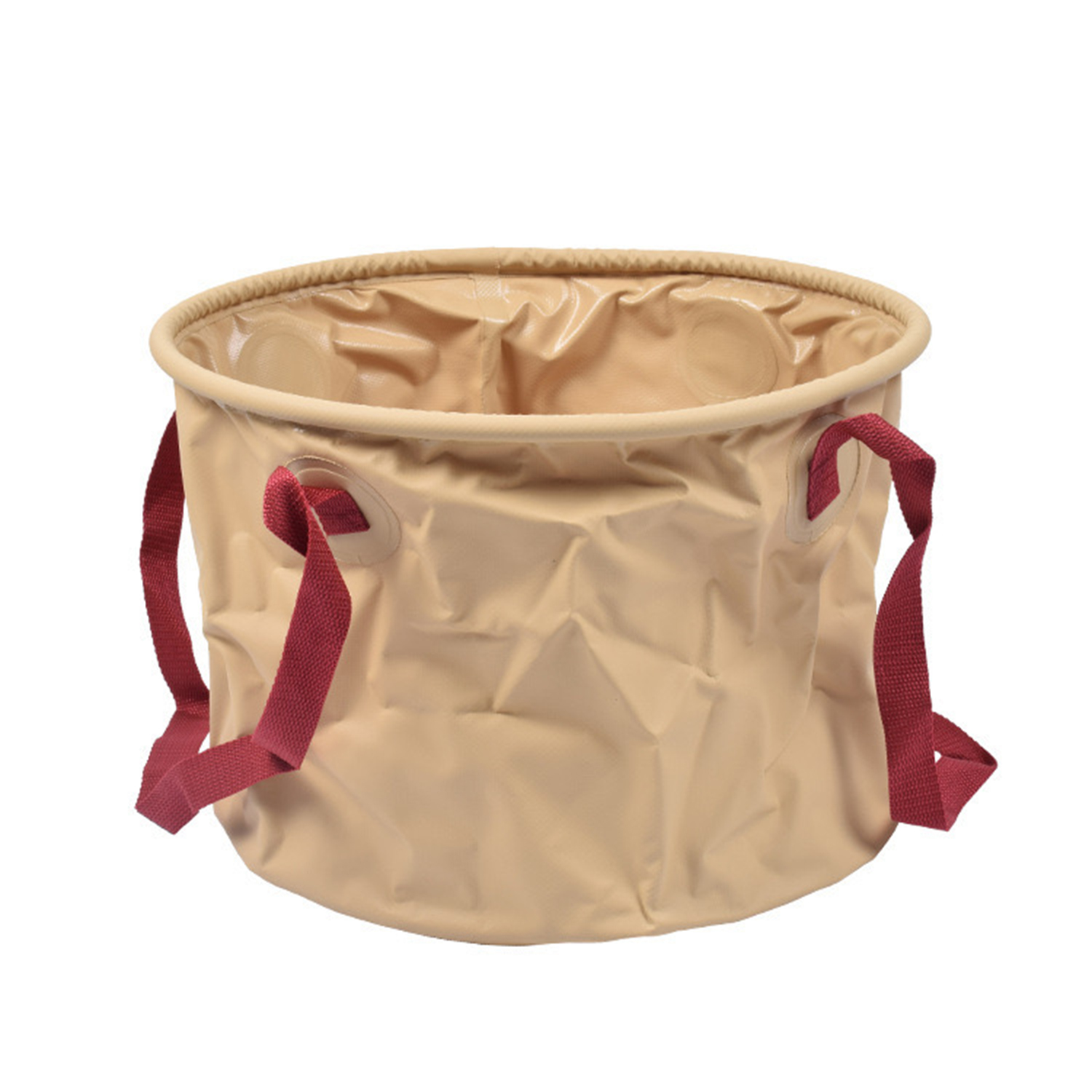 Pvc Portable 5 Gallon Anti-Seepage Collapsible Bucket ?C Ideal For Travel And Outdoor Activities 3