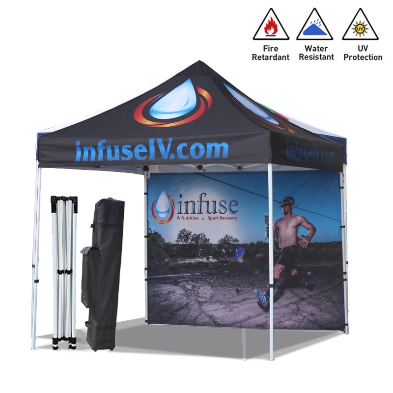 10'x10' Pop Up Tent Print with Custom Graphics 2