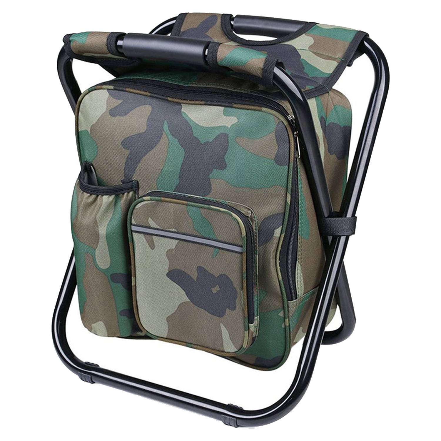 Portable Oxford Insulated Cooler Bag Foldable Camping Chair 4