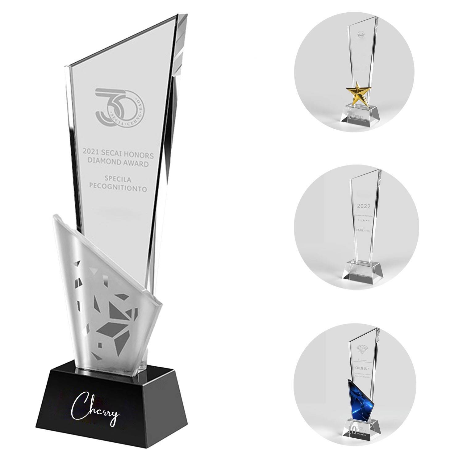 Crystal Pentagram Trophy 2