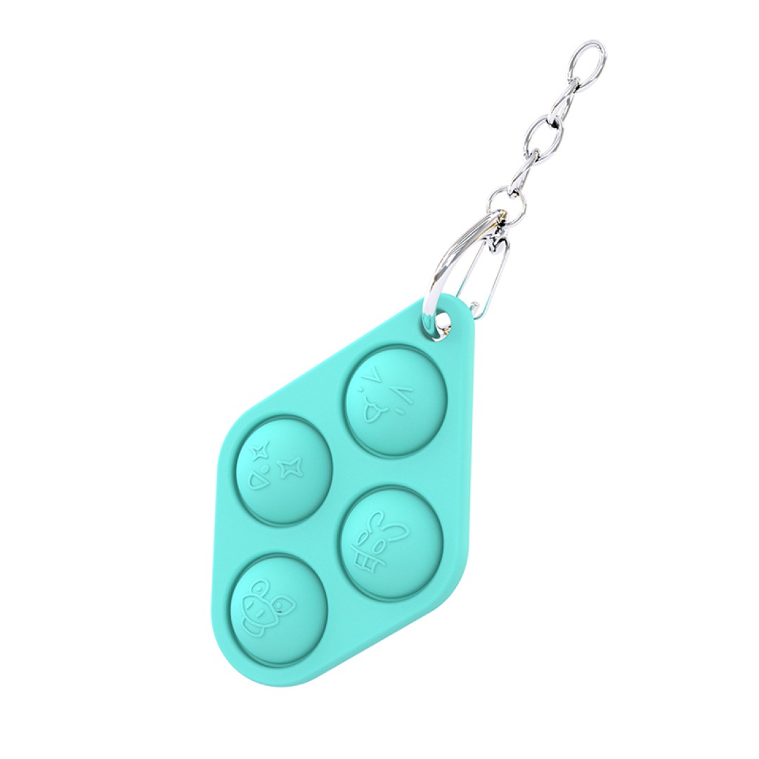 Stress Reliever Silicone Keychain 4
