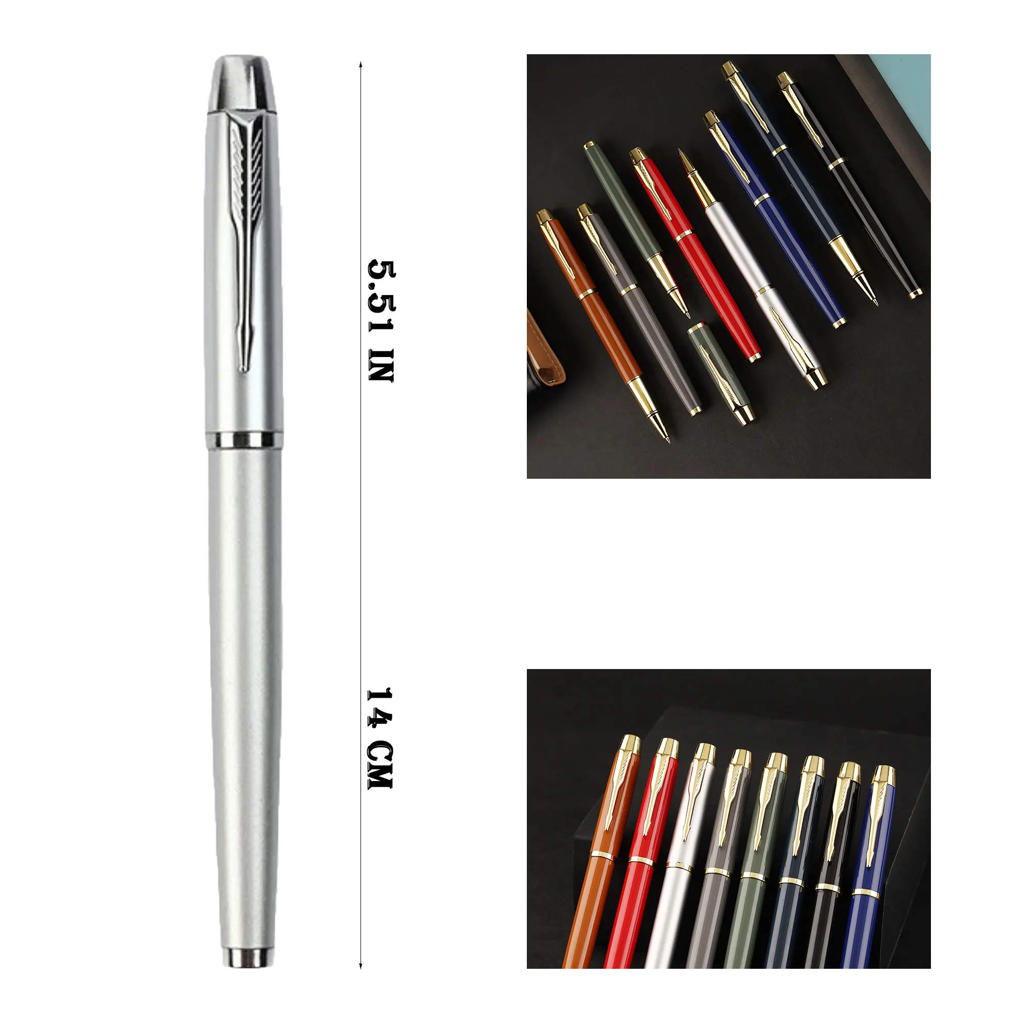 Premium Metal Gel Ink Pen 5