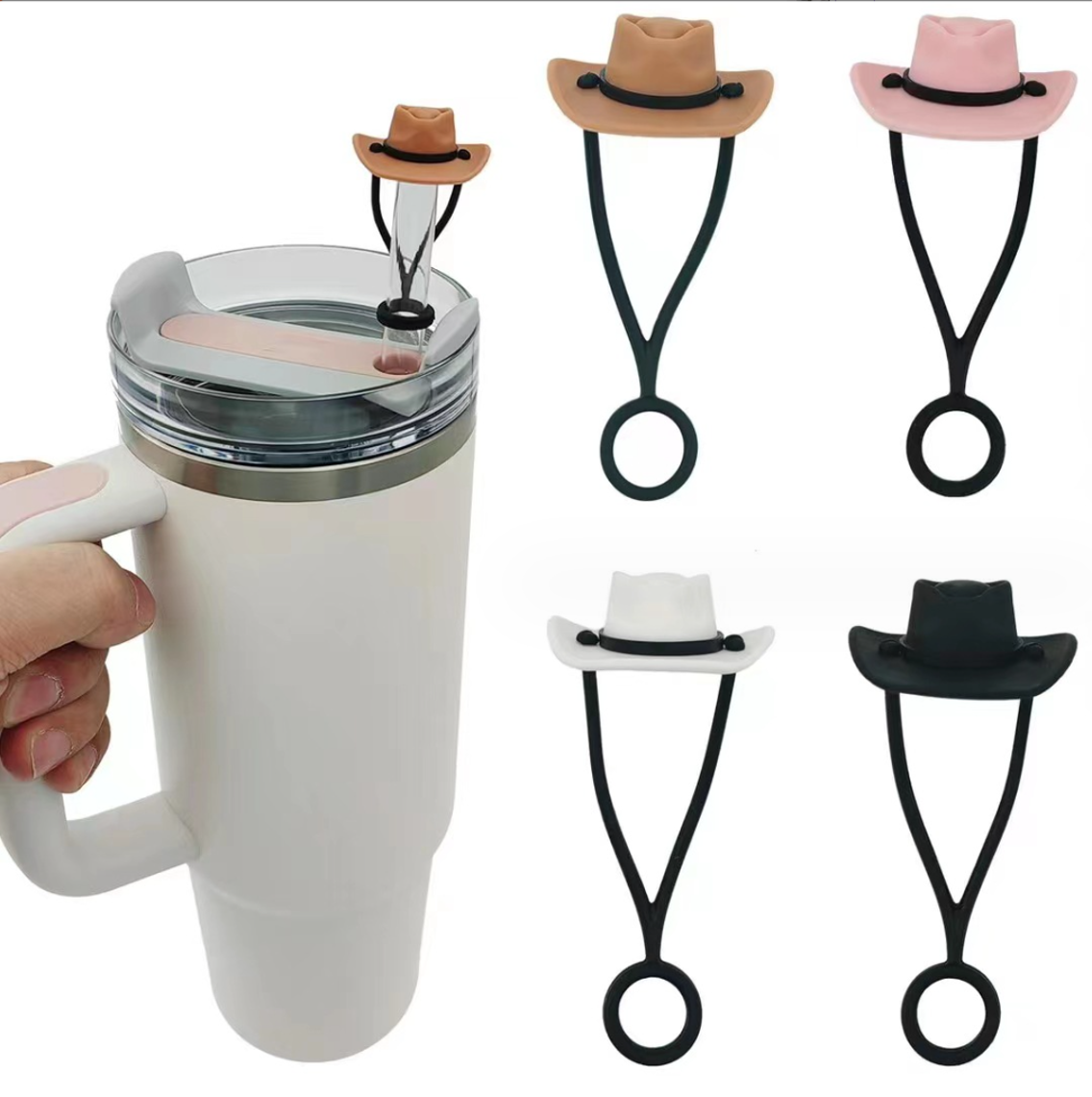 Silicone Cowboy Hat Straw Cover 2