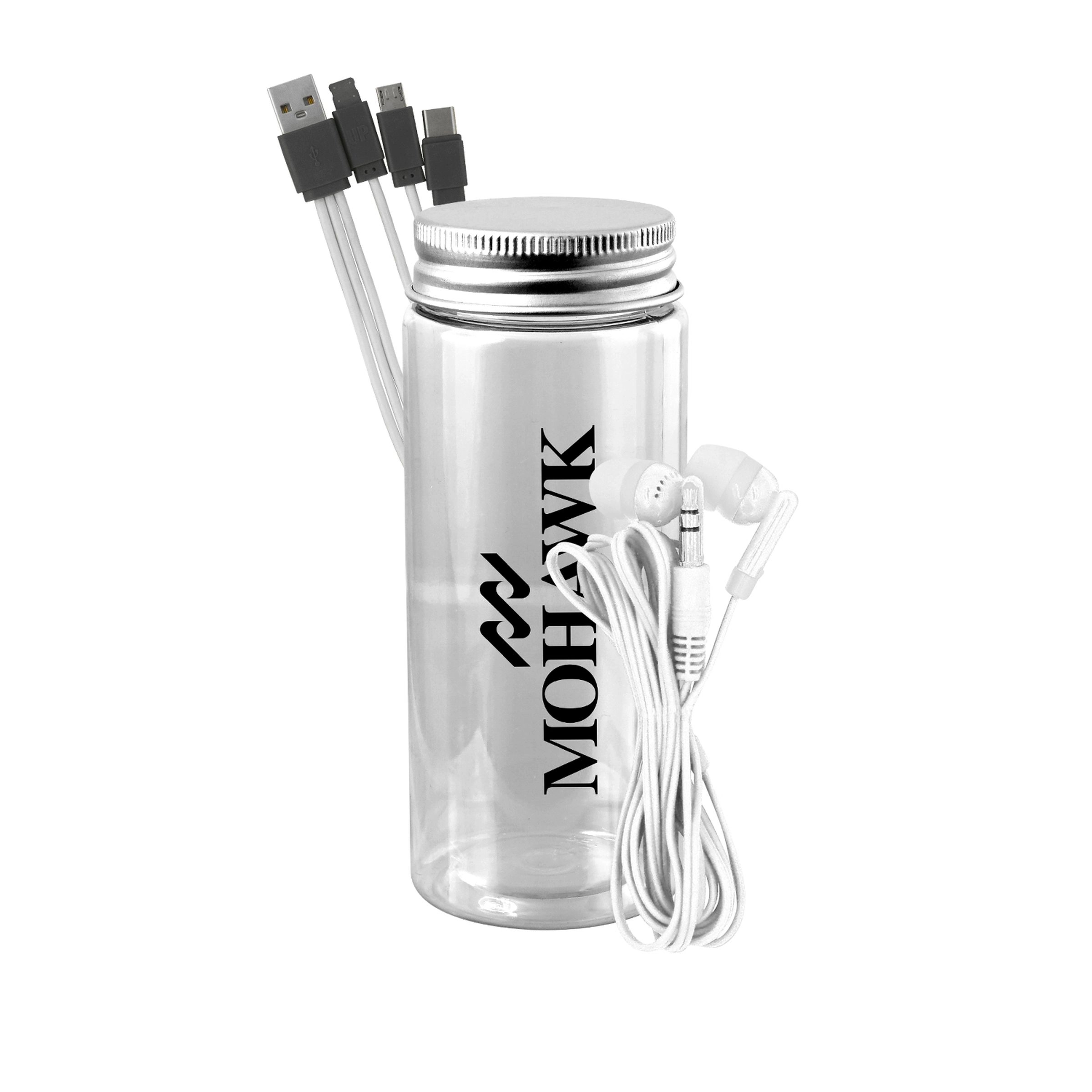 BOTTLED CABLE EAR BUD SET 14