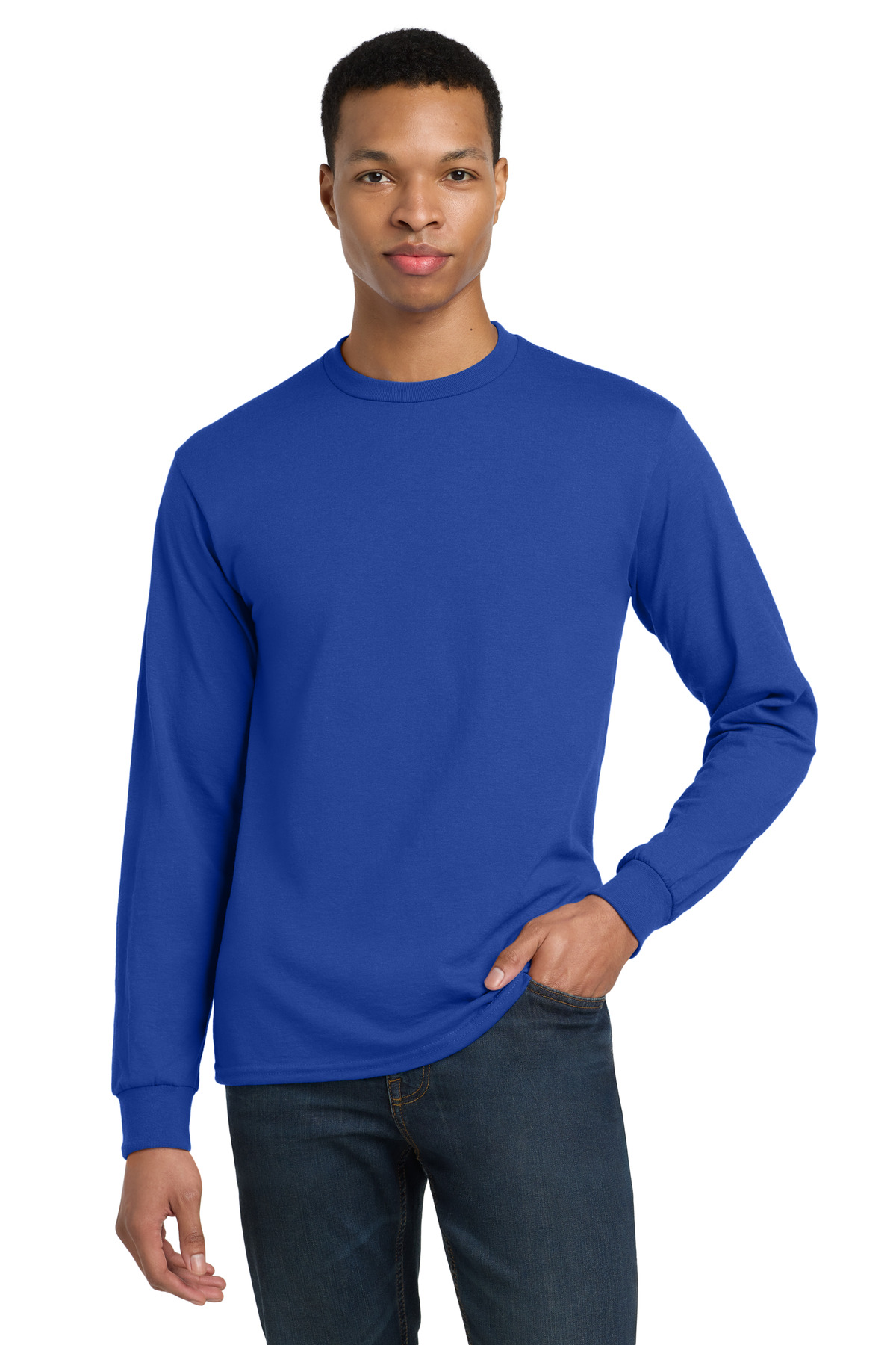 Gildan - DryBlend 50 Cotton/50 Poly Long Sleeve T-Shirt. 8400 135