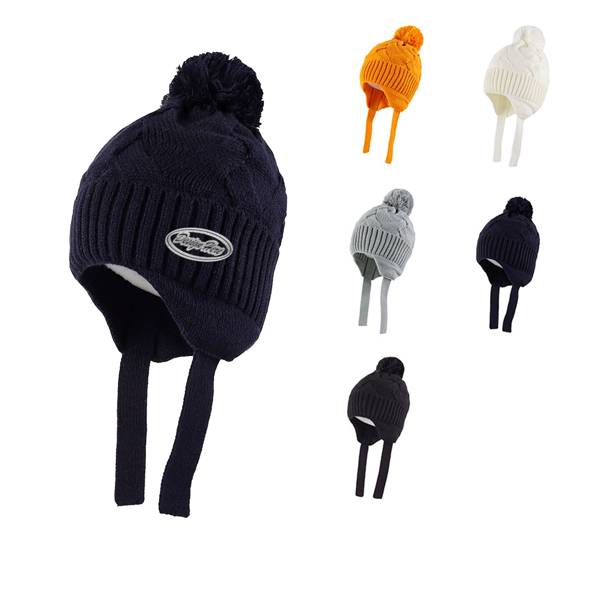 Adorable Knit Baby Beanie for Winter - Warmth and Comfort 3