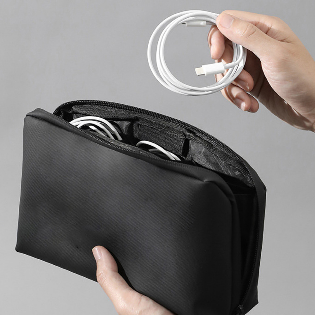Compact Cable Organizer Bag for Data Cables 2