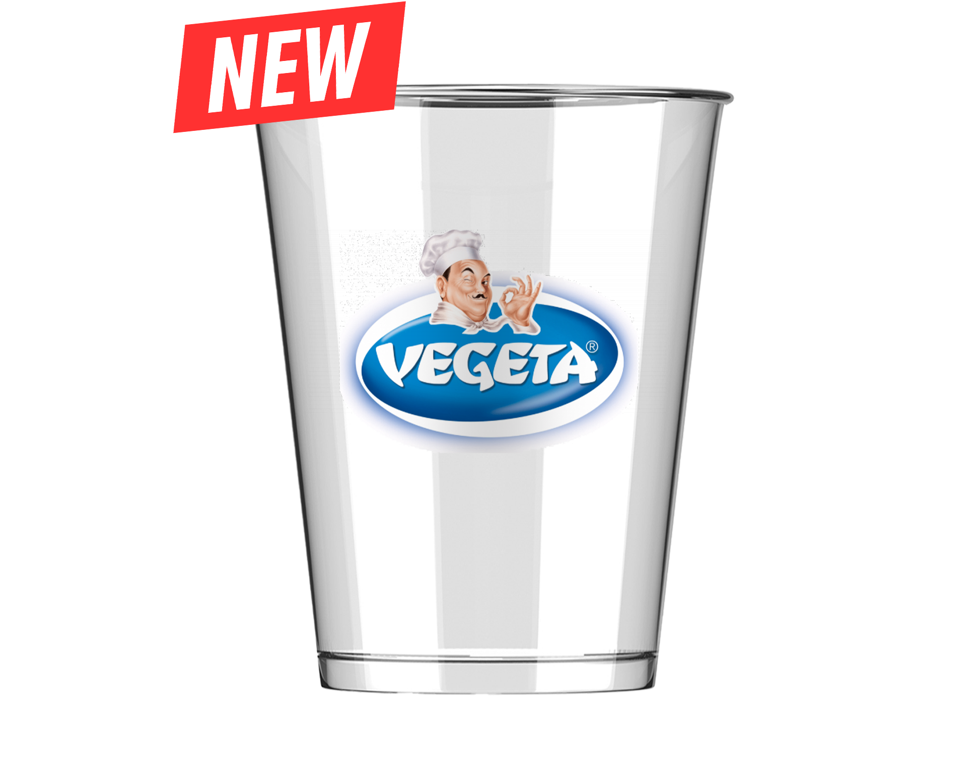 10 Oz. Clear Cup, Digital