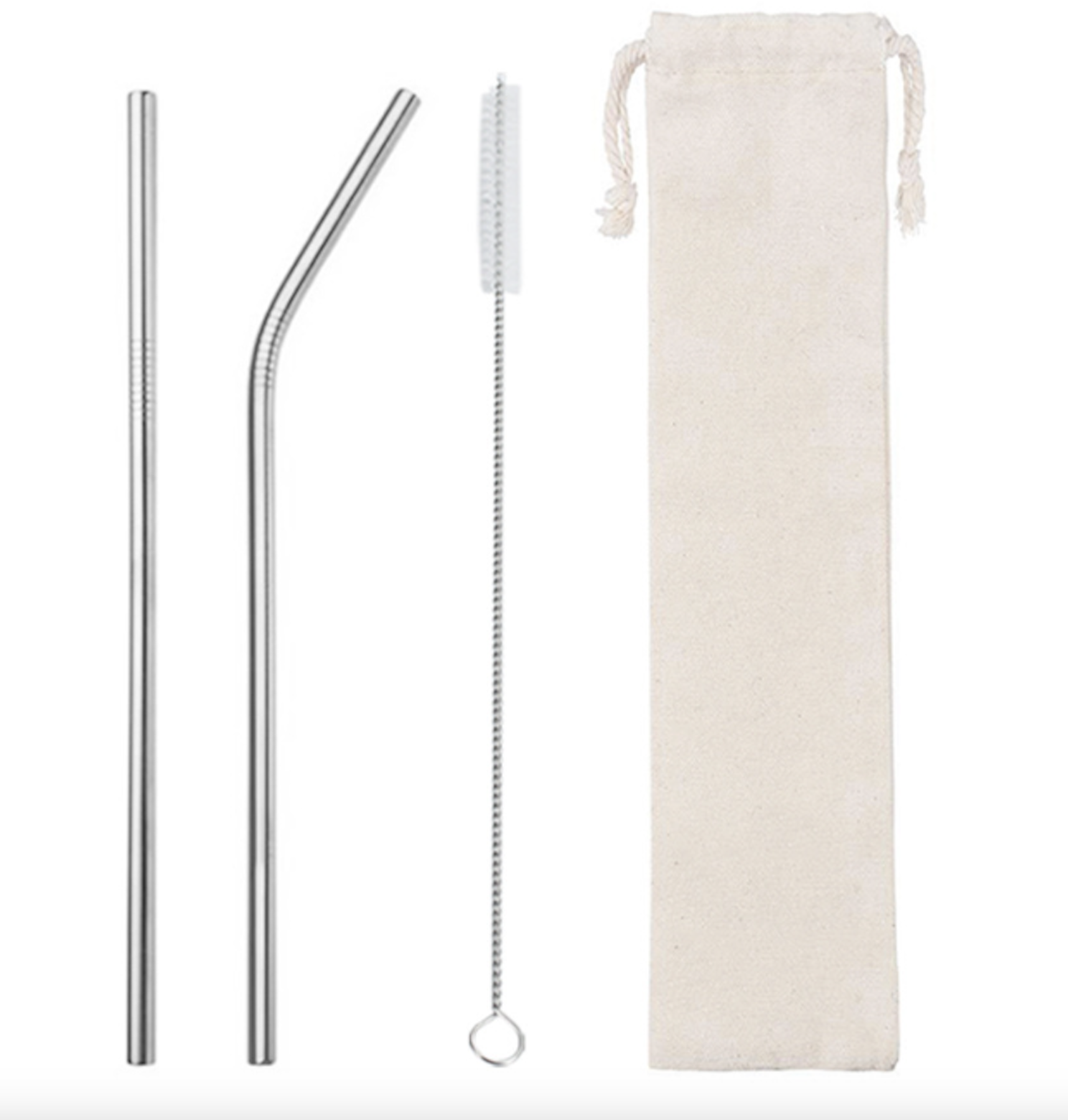 Stainless Steel Straw Set 2