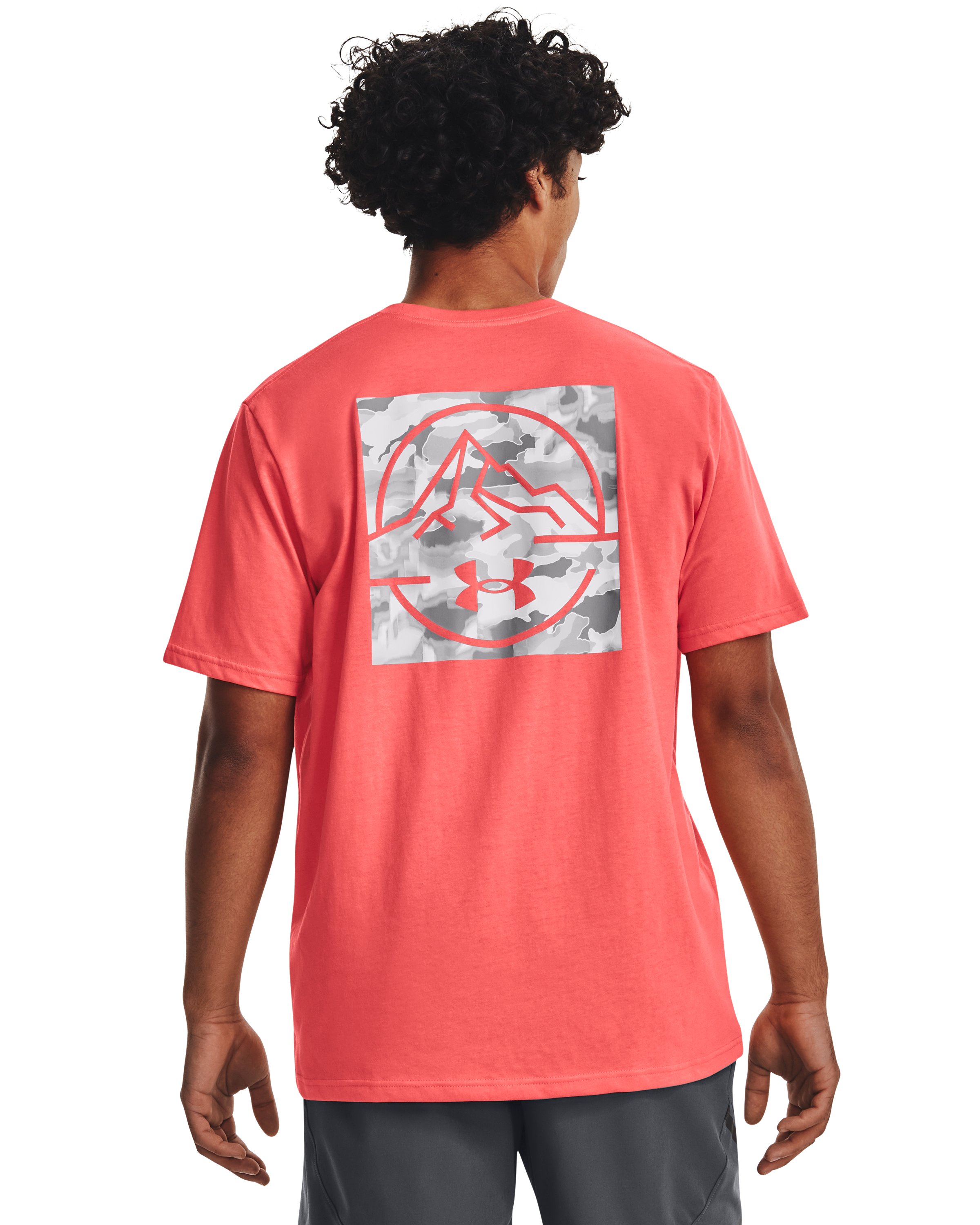 UA Mountain Camo Lockup Men's Short Sleeve 3