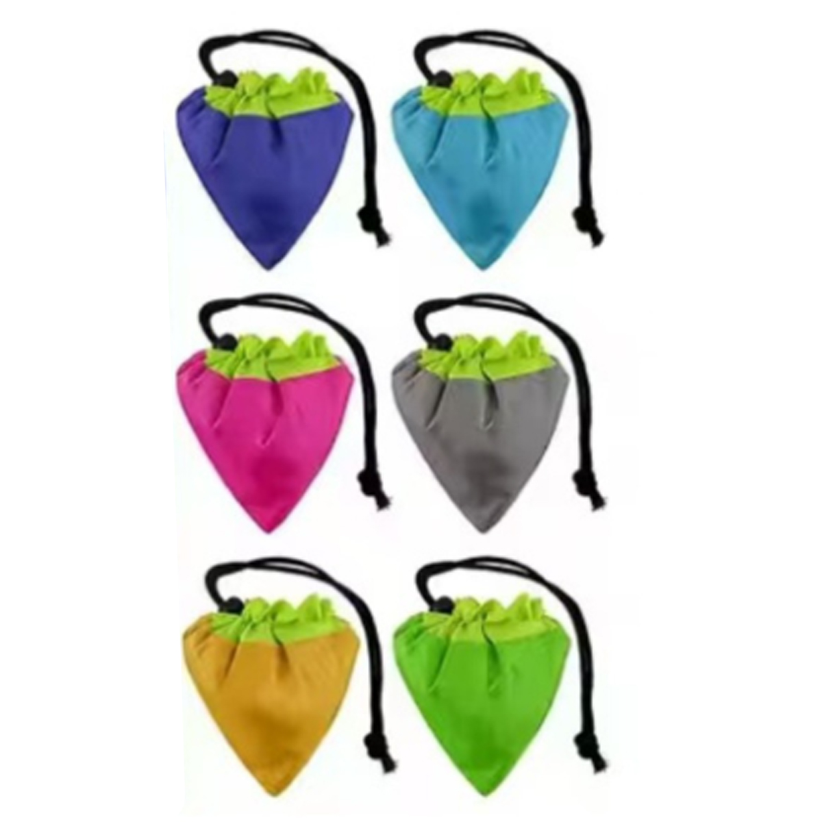 Foldable Shopping Bag Strawberry Pouch 1