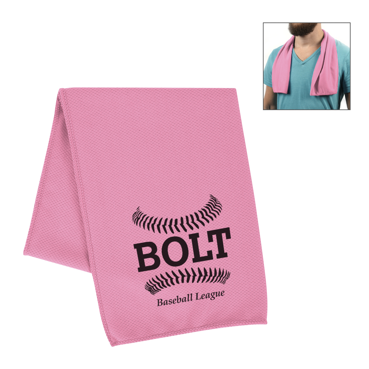 RECYCLED PET COOLING SPORT TOWEL 8