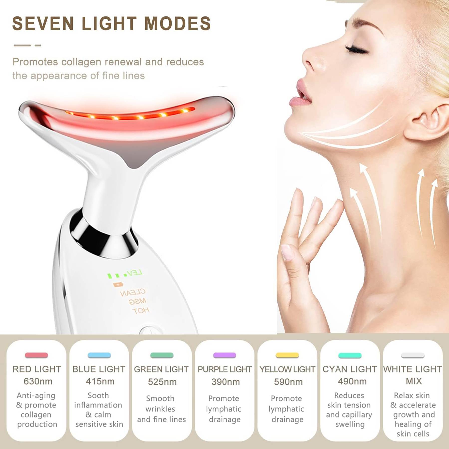 Red Light Therapy for Face and Neck 3