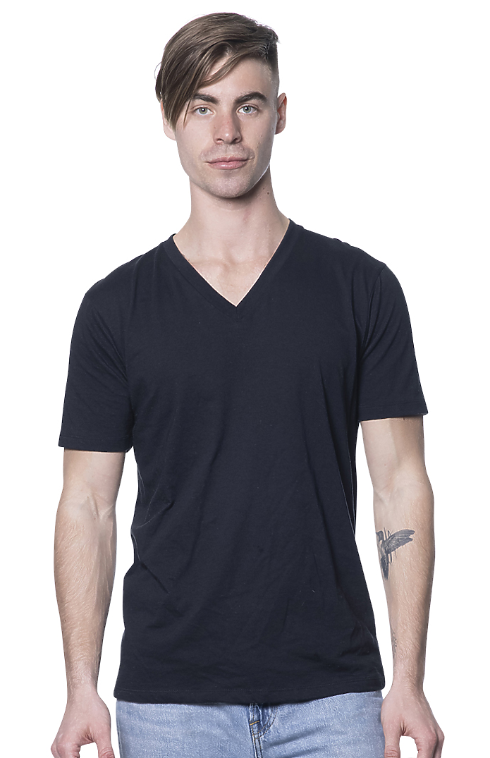 Unisex 50/50 Blend V-Neck 2