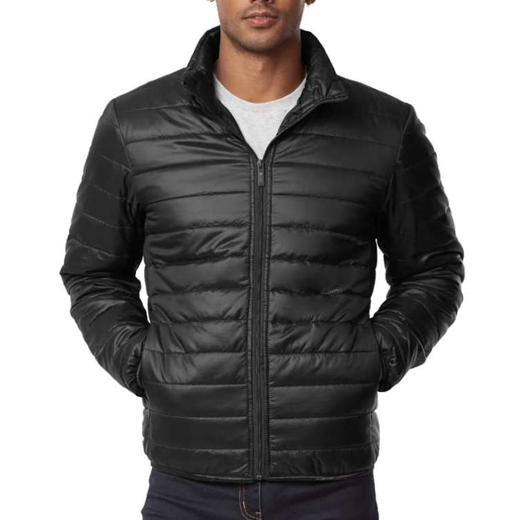 Men's Lightweight Puffer Jackets - Medium Black 2