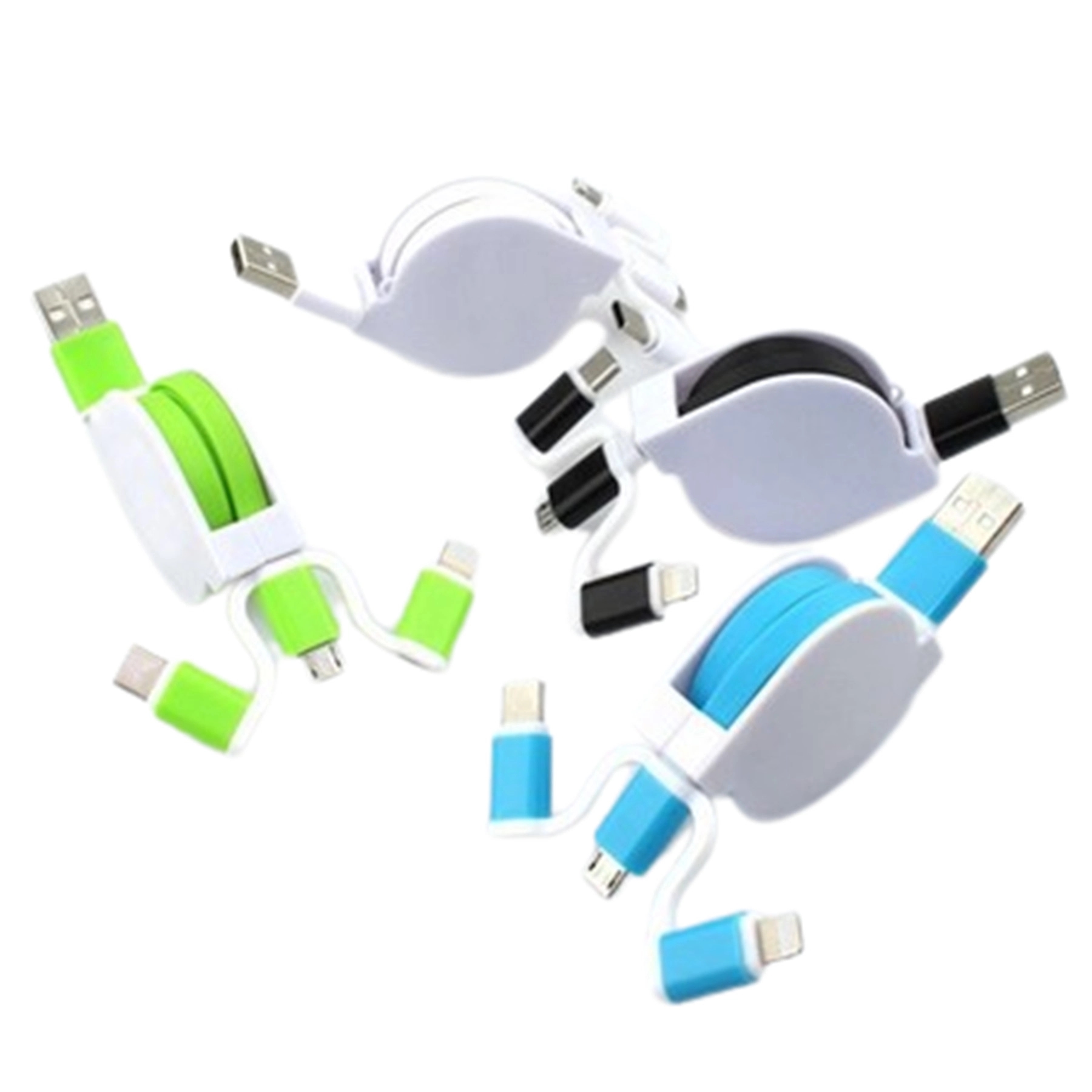 Retractable 3 In 1 USB Charger 2