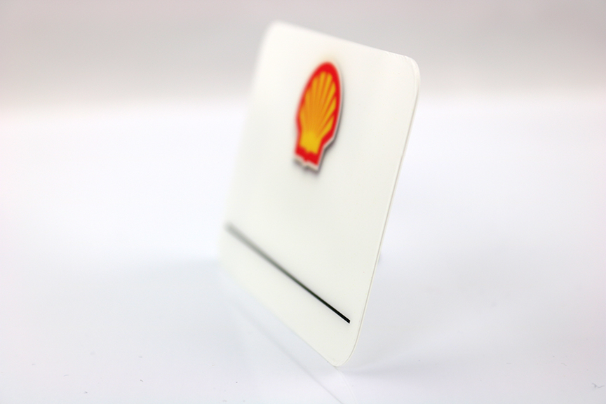 Cyclops Economy Full Color name badge. 1.5"x3" 1