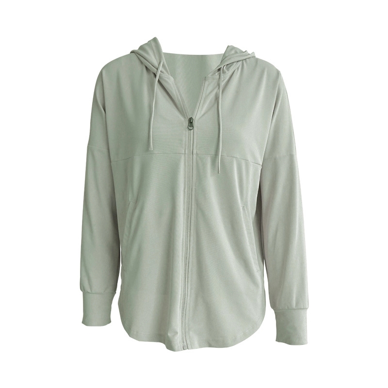 UPF50+ Full Zip Quick-Dry Cooling Sport Hoodie Jacket -Women 7