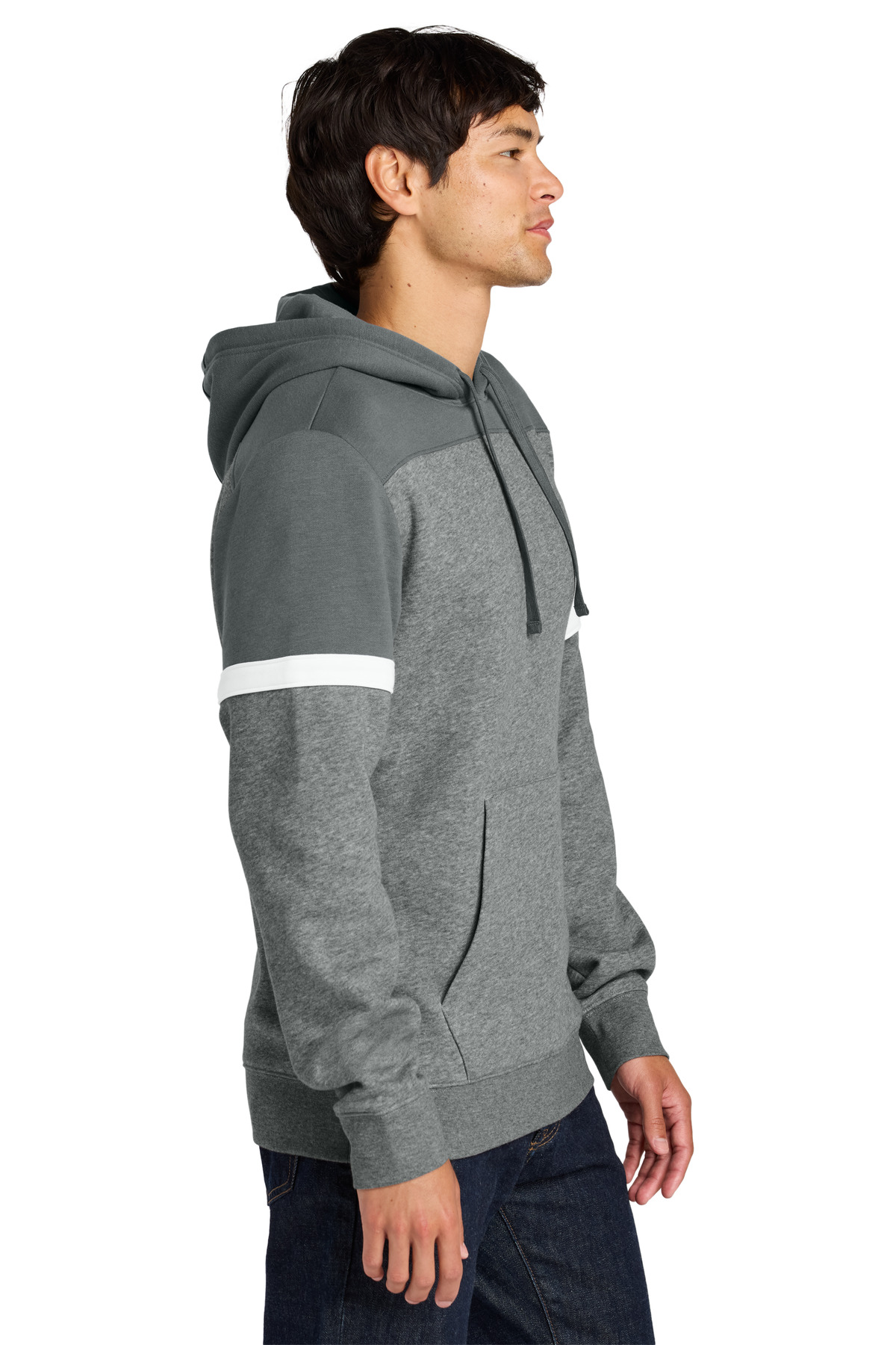 Sport-Tek Drive Fleece Colorblock Hoodie STF205 21