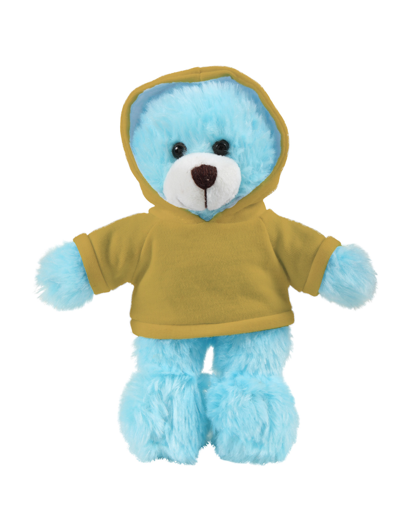 soft plush Blue Bear with hoodie 17