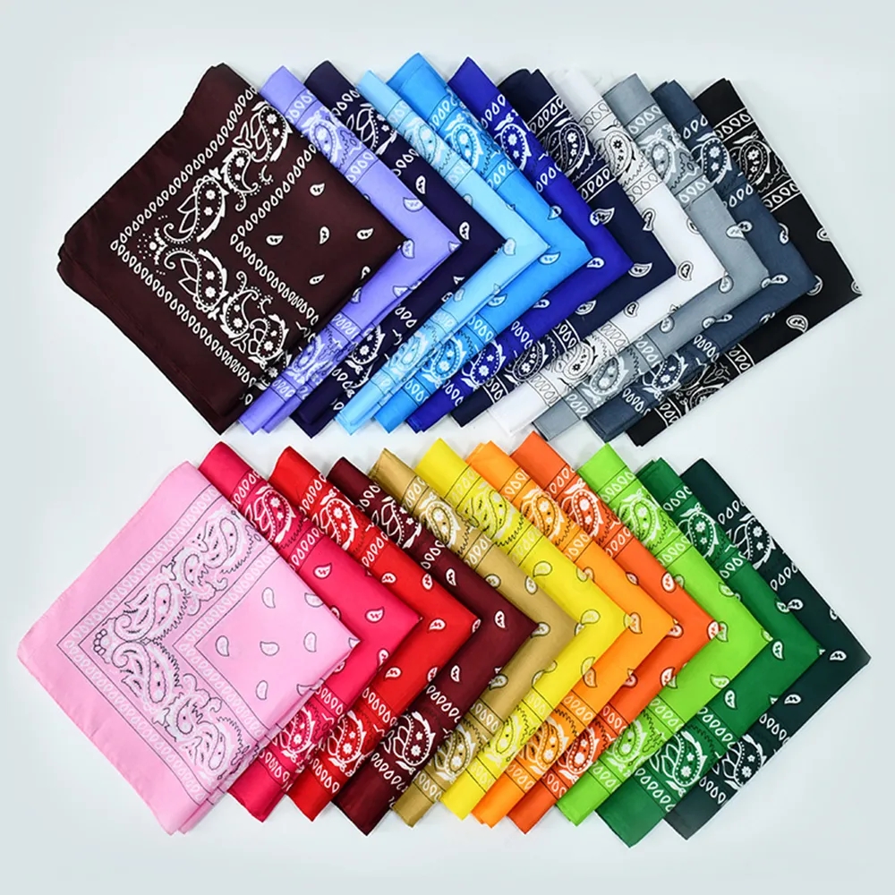 22" x 22" Multi-Purpose Bandana Headbands 4