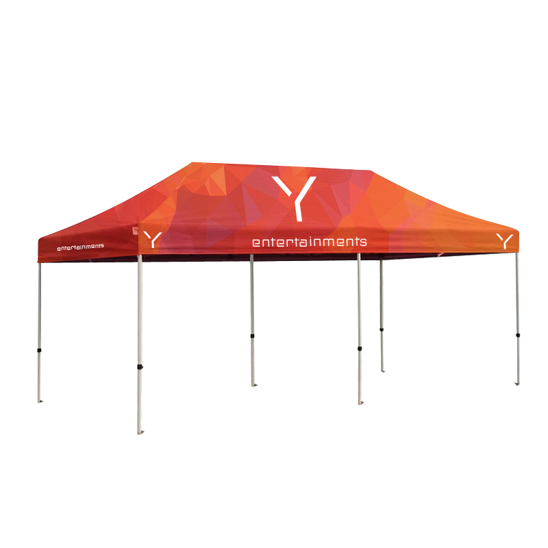 10' x 20' Pop up Canopy Tent Full-Color, Full Bleed Dye-Sublimation 2