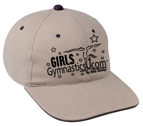 Khaki/Navy Unstructured Sandwich Baseball Cap Rx 2