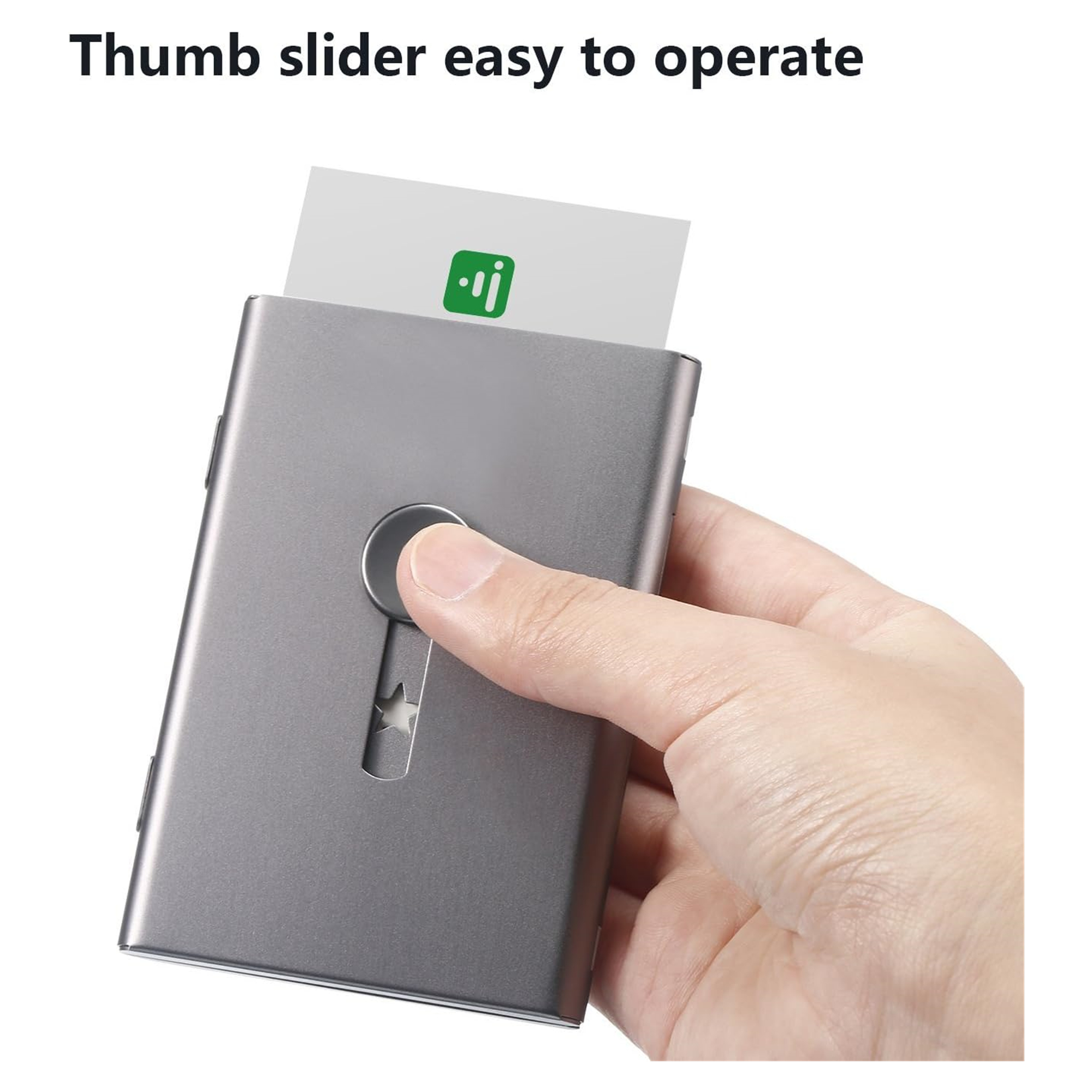 Slide Out Business Card Case Holders 2