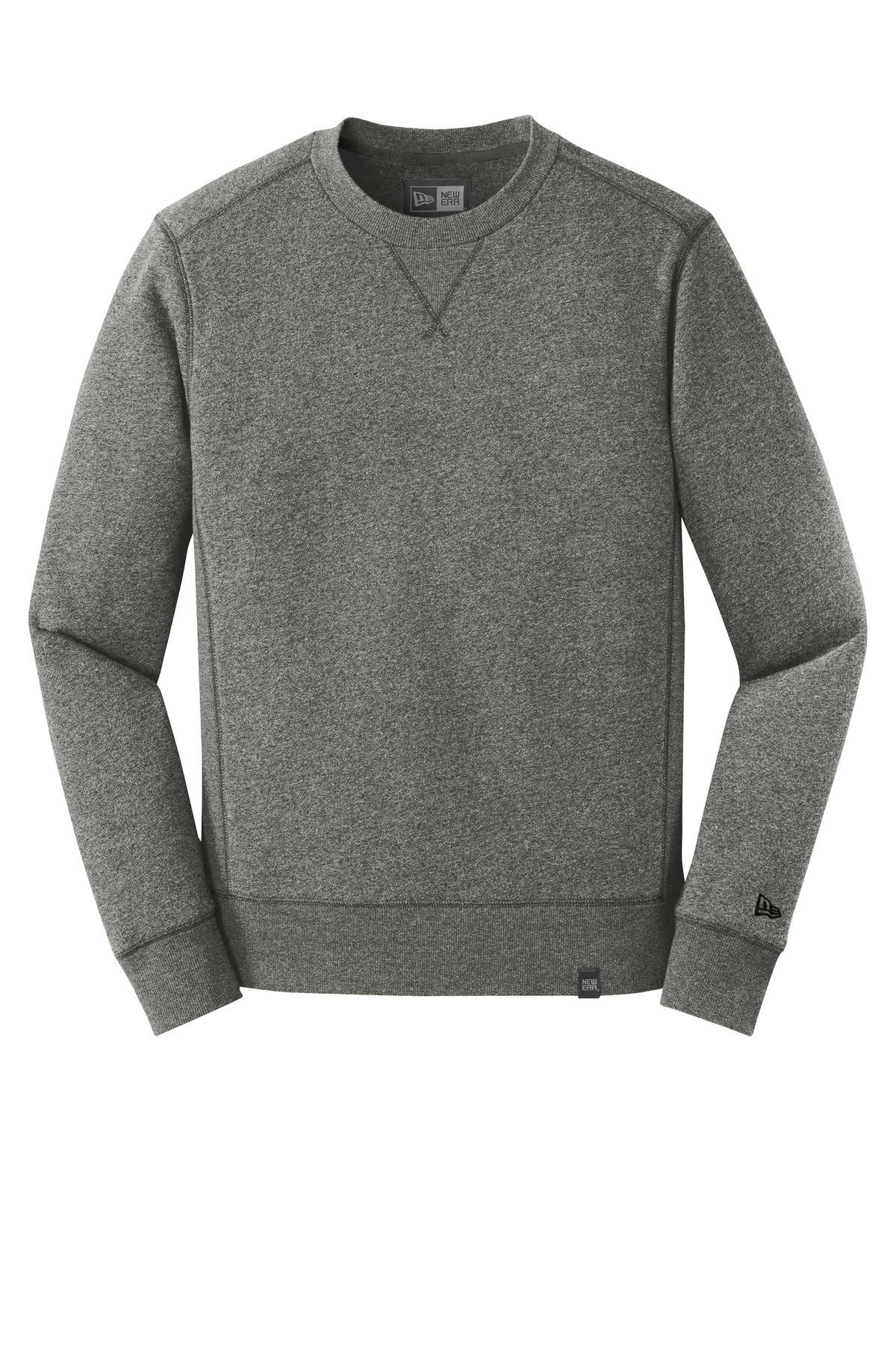 New Era French Terry Crew. NEA501, custom hoodie or sweatshirt with logo imprint 36