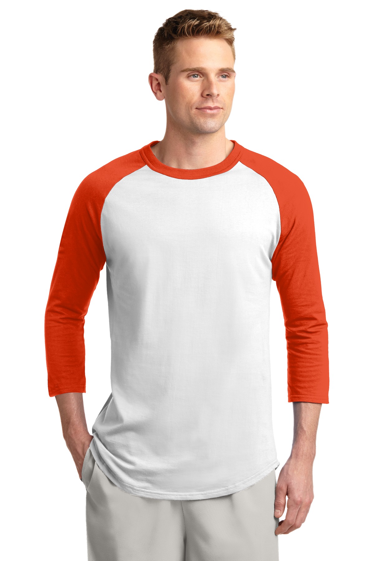 Sport-Tek Colorblock Raglan Jersey. T200 46