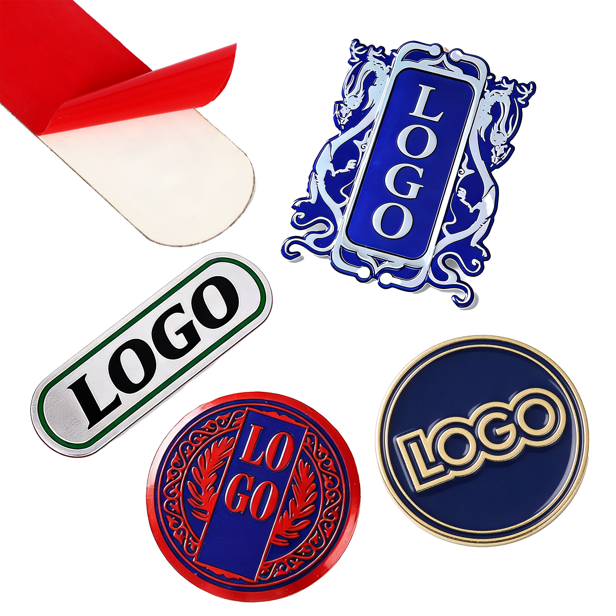 Fully Customizable Metal Personalized Brand Nameplate 2