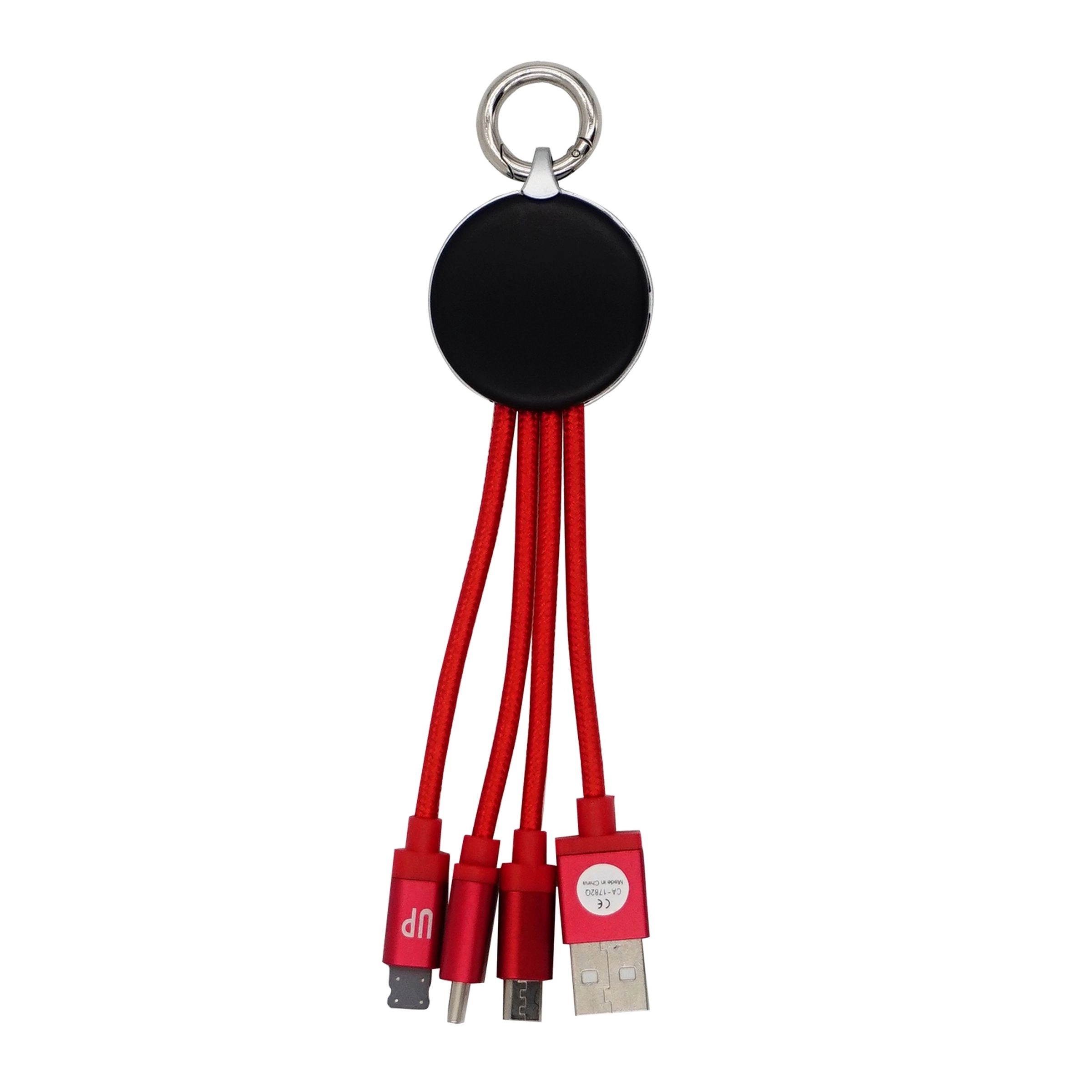 Metallic Logo Light Up Cable with Type C USB 6