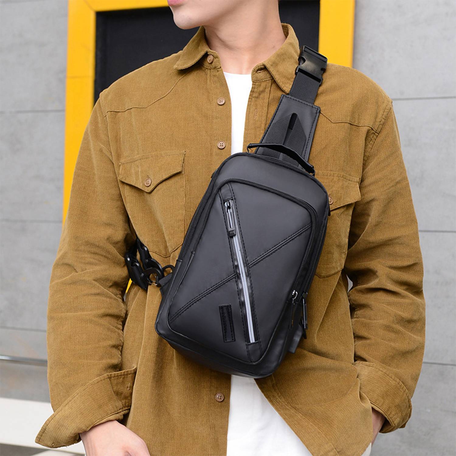 Multifunctional Waterproof Sports Reflective Crossbody Bag 9