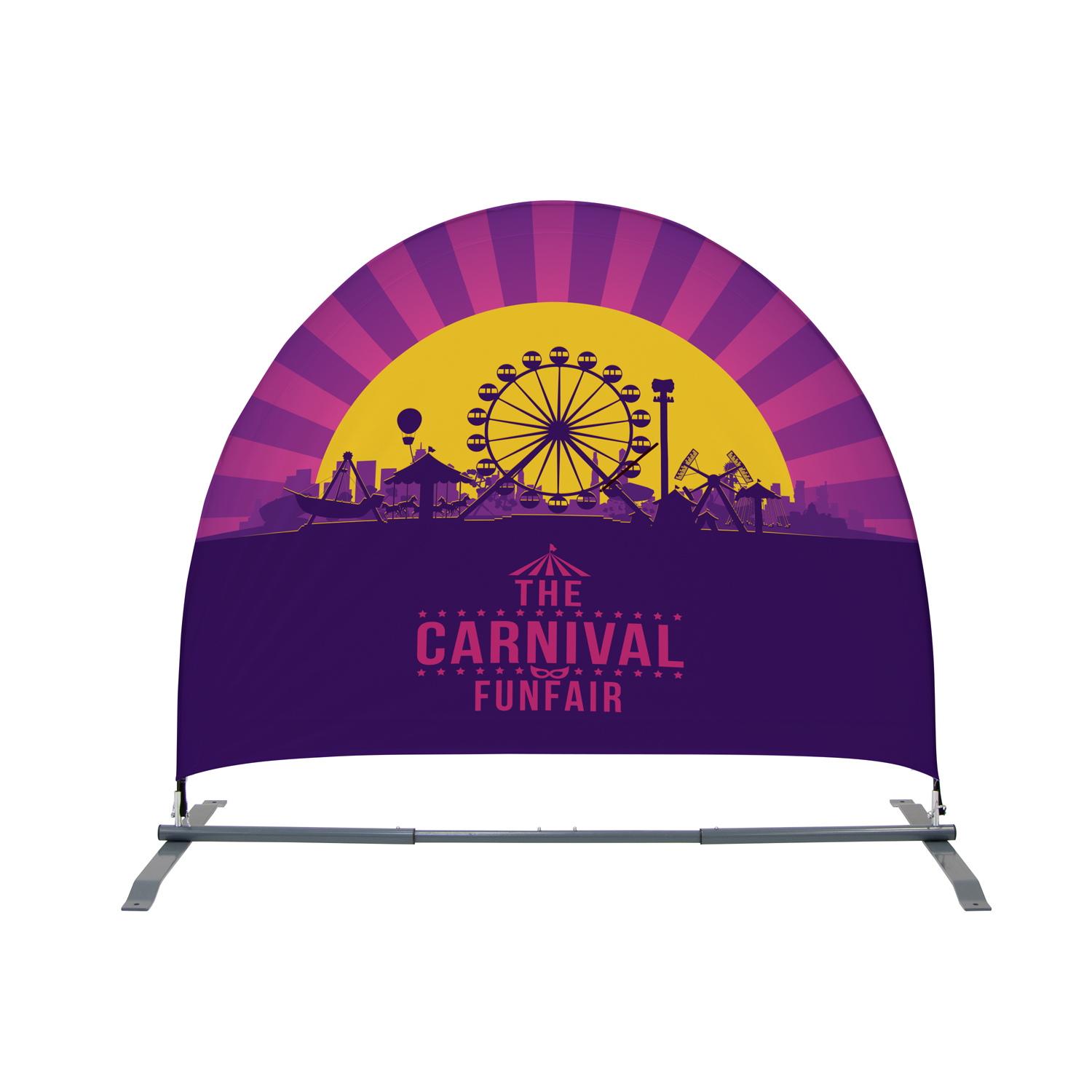 5'W x 4'H Sunrise Multisurface Sign Single-Sided Kit 3