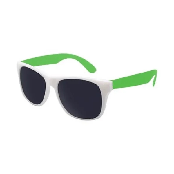 White Trim Sunglasses 8