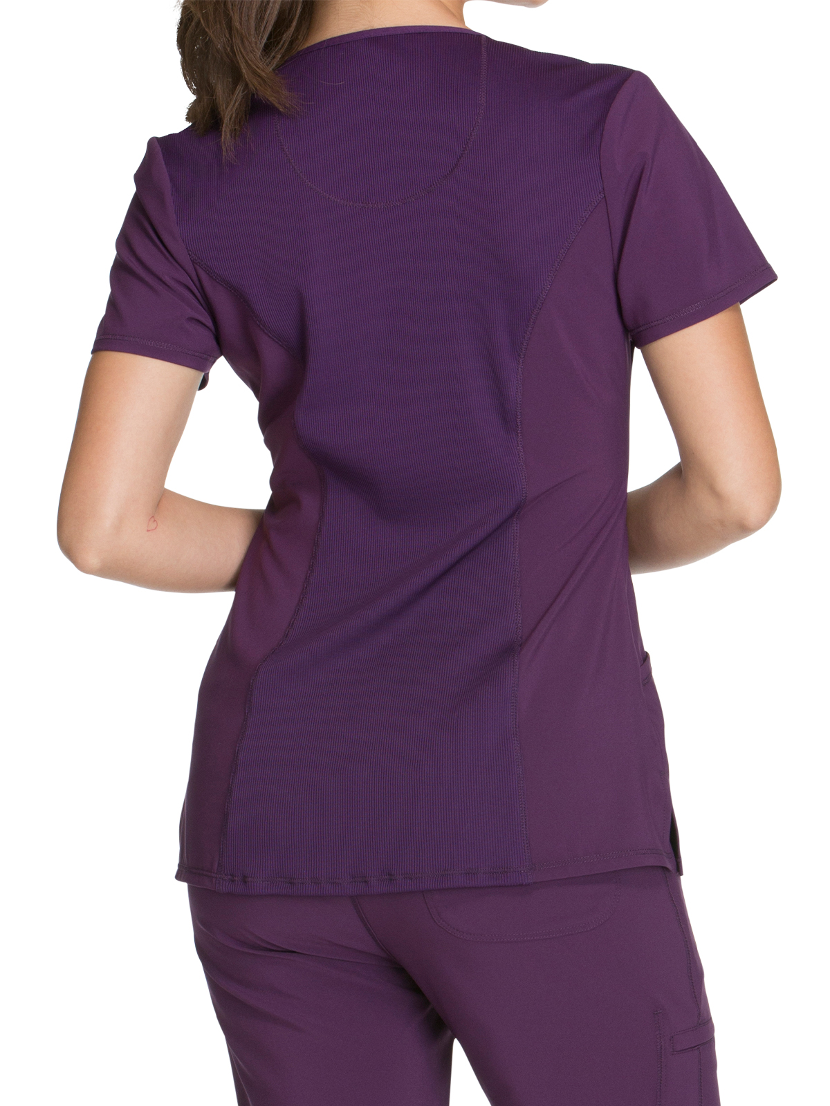 Infinity - Women's 3-Pocket Round Neck Top 25