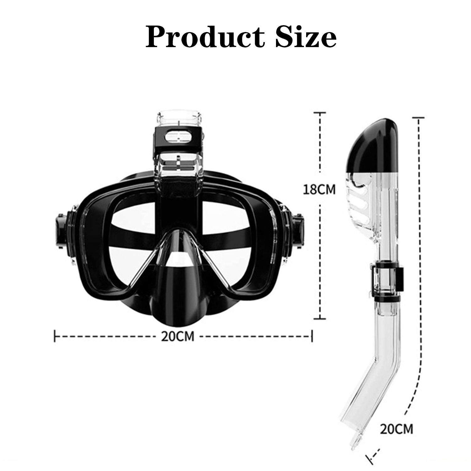 Waterproof and Anti-Fog Dive Mask 2