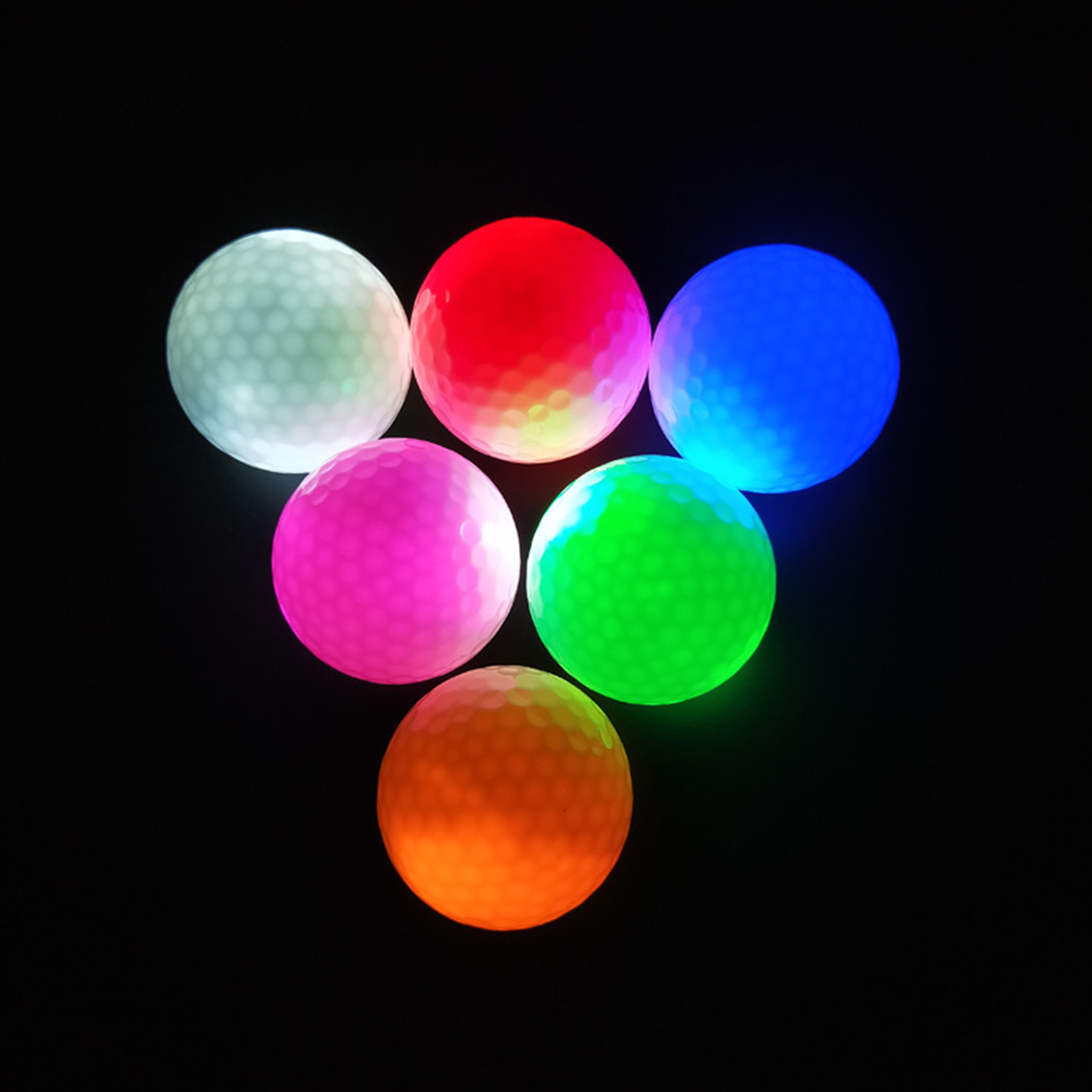 Dark Glow LED Golf Balls 2