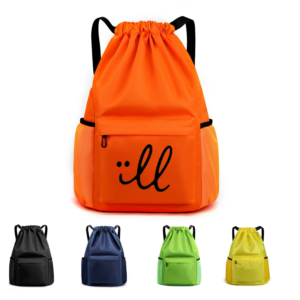 Waterproof Sports Drawstring Backpack 5