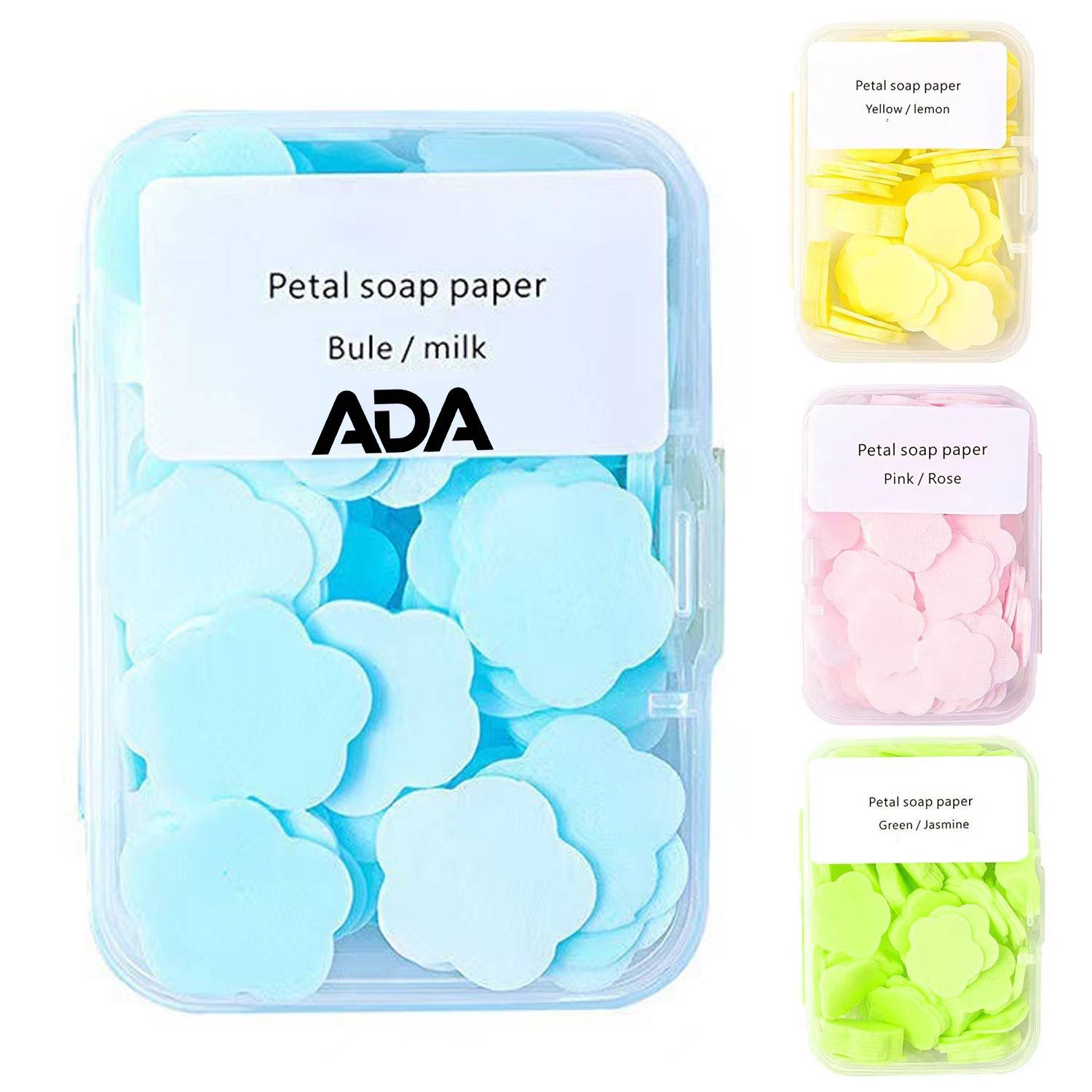 80Pcs Portable Antibacterial Soap Sheets 3